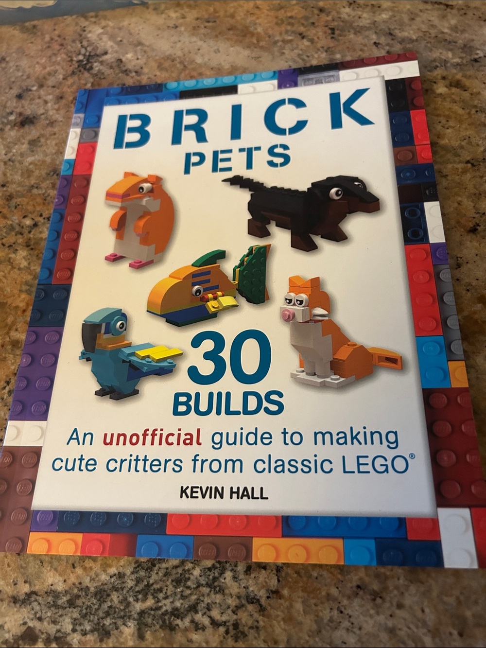 Brick Pets Book - White Cover -